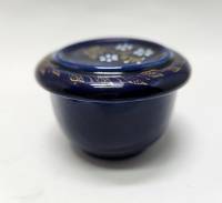 Шкатулка кобальт золото (сост. на фото)