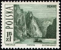 (1966-059) Марка Польша "Ущелье Дунаец"   Туризм III Θ