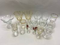 Рюмки стопки стекло, 17 шт