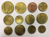 Набор копий монет, 12 шт.