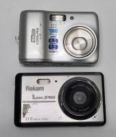 Фотоаппараты цифровые 2 шт Nikon Coolpix L6 и Recam ILook S950i на запчасти