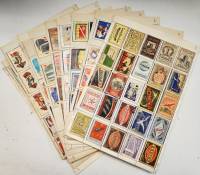 Набор спичечных этикеток, разные темы (13 альбомных листов)