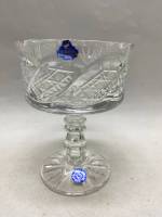 Конфетница на ножке Гусевский хрустальный завод СССР