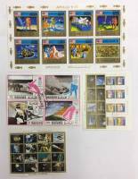 --  Набор блоков Аджман 4 шт.  Гашёные , III Θ