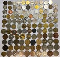 Набор иностранных монет 130 штук