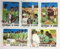 --  Набор марок Гвинея Экваториальная 5 шт.  Гашёные , III Θ