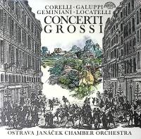 Пластинка виниловая Corelli Galuppi Geminiani Locatelli Concerti grossi Supraphon 300 мм. Near mint