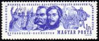 (1964-038) Марка Венгрия "Основатели города Цеглед"    600 лет основания города Цеглед II Θ