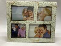 Рамка для 4 фотографий настольная