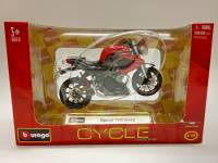 Модель мотоцикл 1:18 Benelli TNT R160 новый в коробке Bburago
