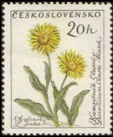 (1960-059) Марка Чехословакия "Дороникум"   Цветы III O