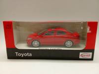 Модель авто 1:43 Toyota Corolla Rastar  красная в коробке