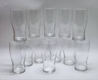 Пивные бокалы 0,5 л стекло 12 штук  Высота 16,5 см