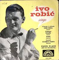 Пластинка виниловая Karel Vlach Ivo Robic sings Supraphon 175 мм. Excellent