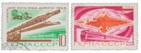1968-109-110  Серия Набор марок (2 шт) СССР  Железнодорожный транспорт I Θ