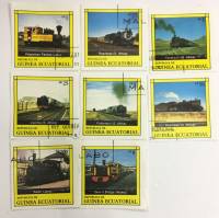 --  Набор марок Гвинея Экваториальная 8 шт.  Гашёные , III Θ