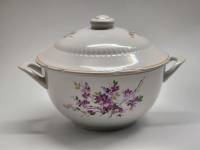 Супница фарфор Пролетарий 1980 - е СССР