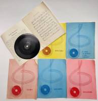 Набор виниловых пластинок (6 шт) Блюз Прогулка Тер-ри-Кон Мозамбик Каза-нова . 100 мм. Very good