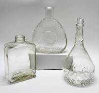 Штоф Бутыль и Сосуд для напитков стекло прозрачное 