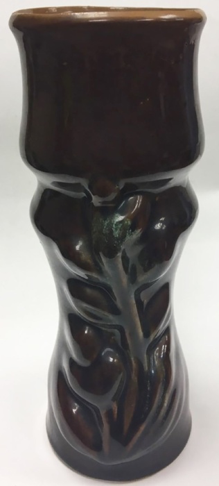 Ваза, глина, СССР, 24 см. (сост. на фото)