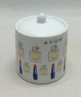Банка с крышкой фарфоровая, AVON