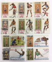 --  Набор марок Гвинея 10 шт.  Гашёные , III Θ